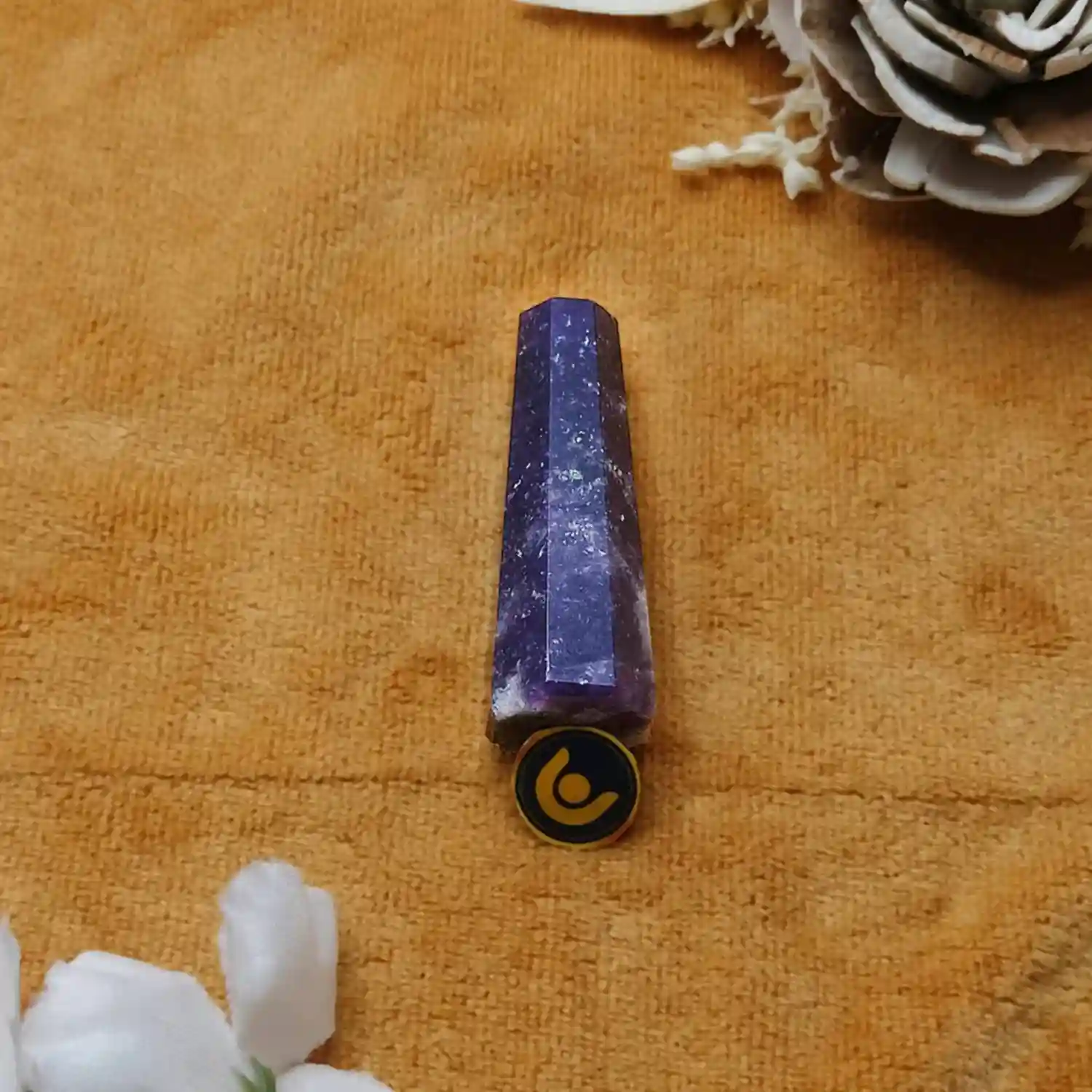 Lepidolite Pencil Tower Point