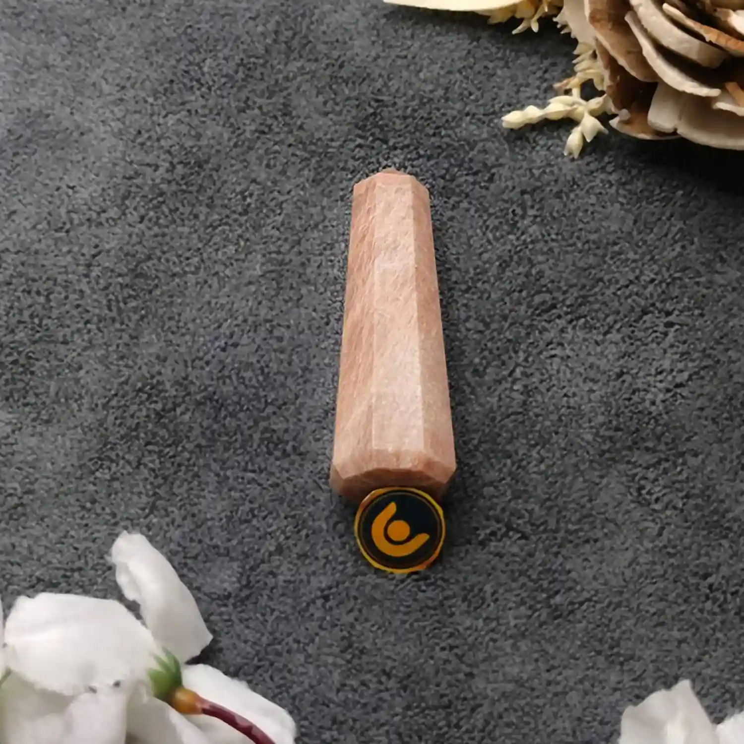 Peach MoonStone Pencil Tower Point