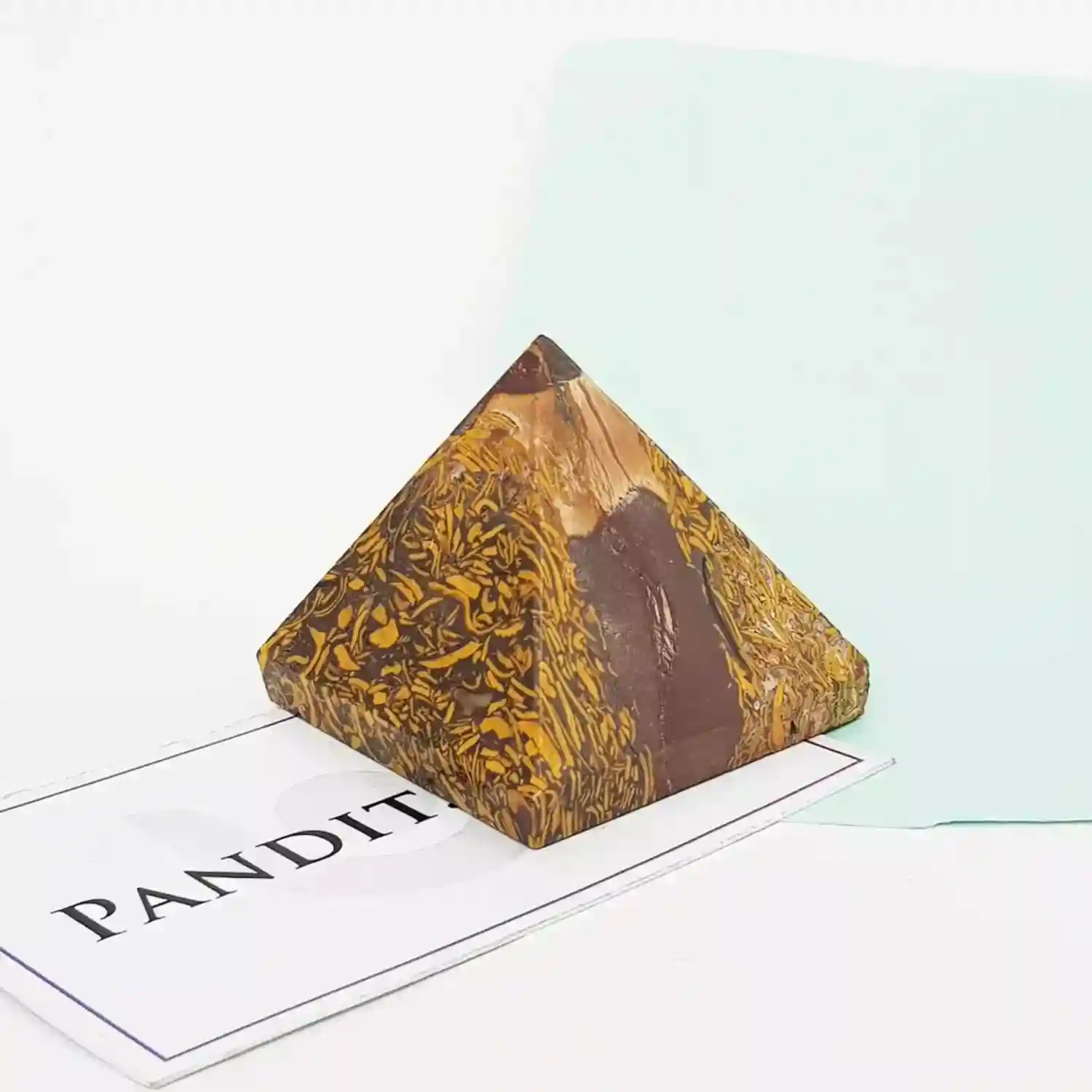 Elephant Jasper Crystal Pyramid