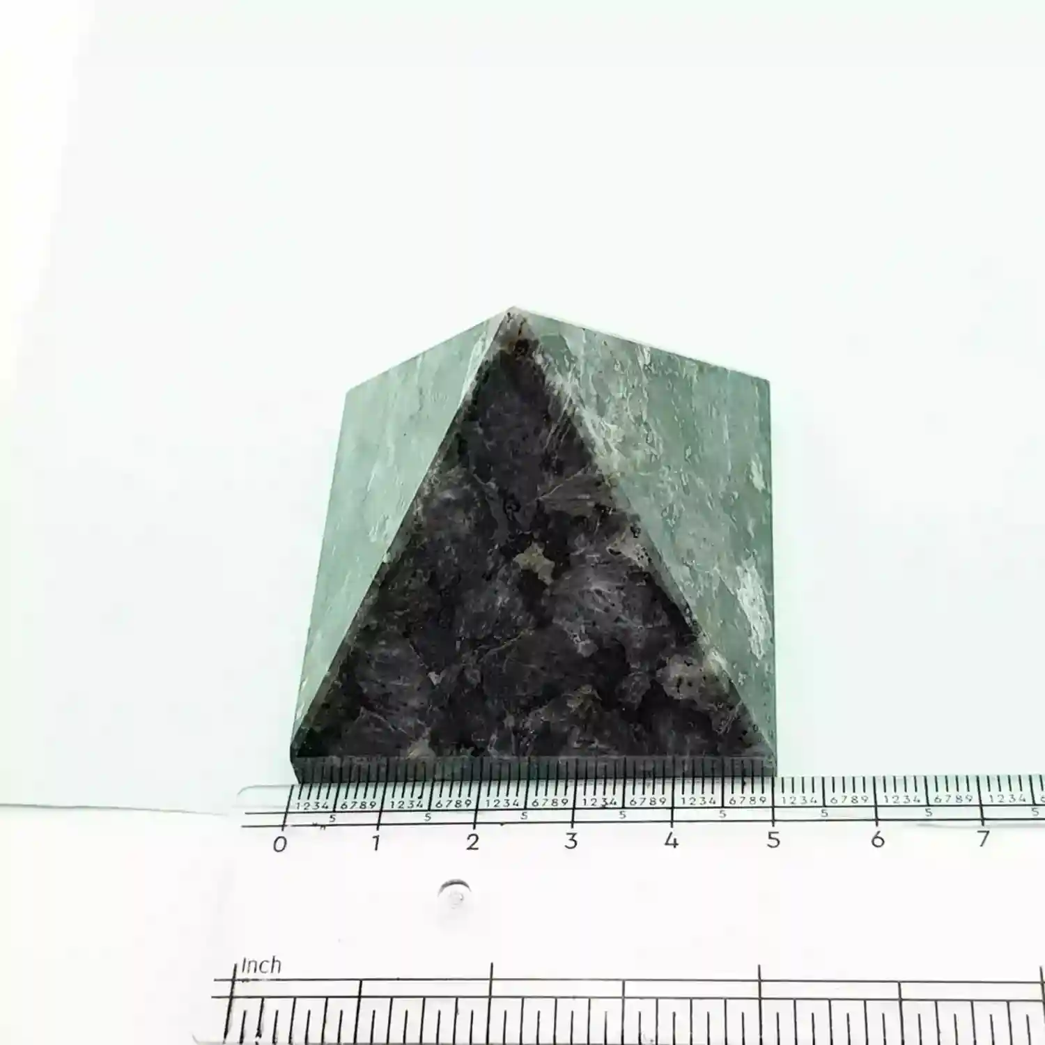 Larvikite Crystal Pyramid