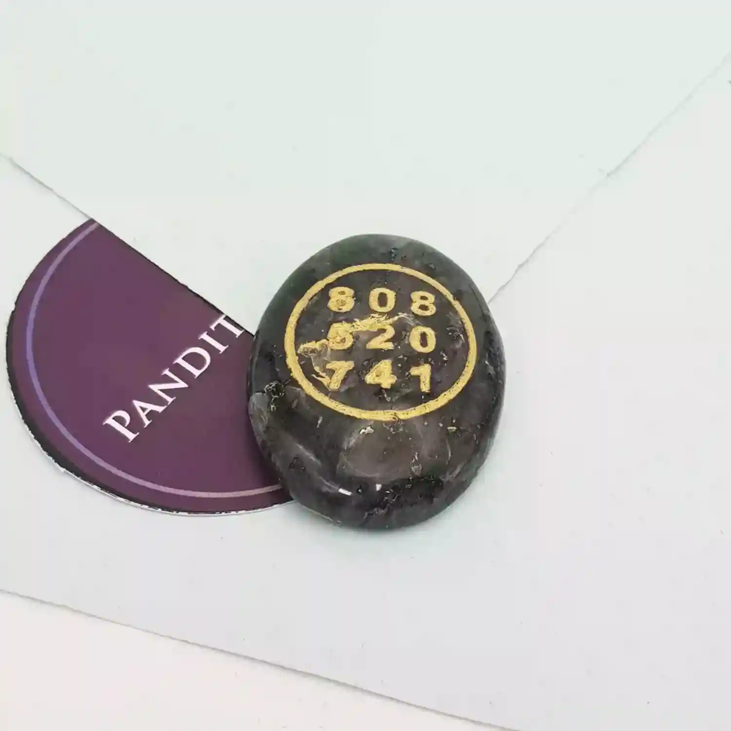 Larvikite Zibu Symbol Coin