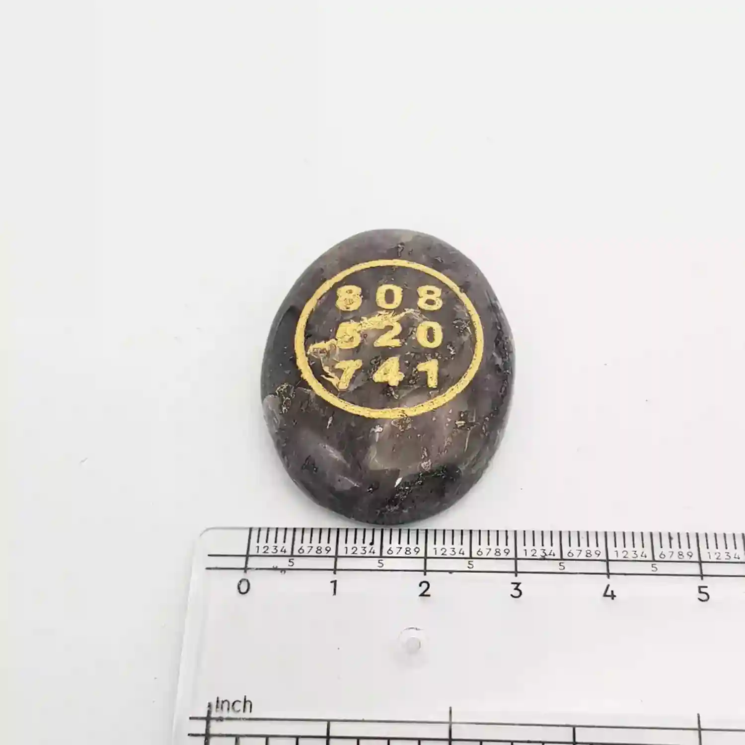 Larvikite Zibu Symbol Coin