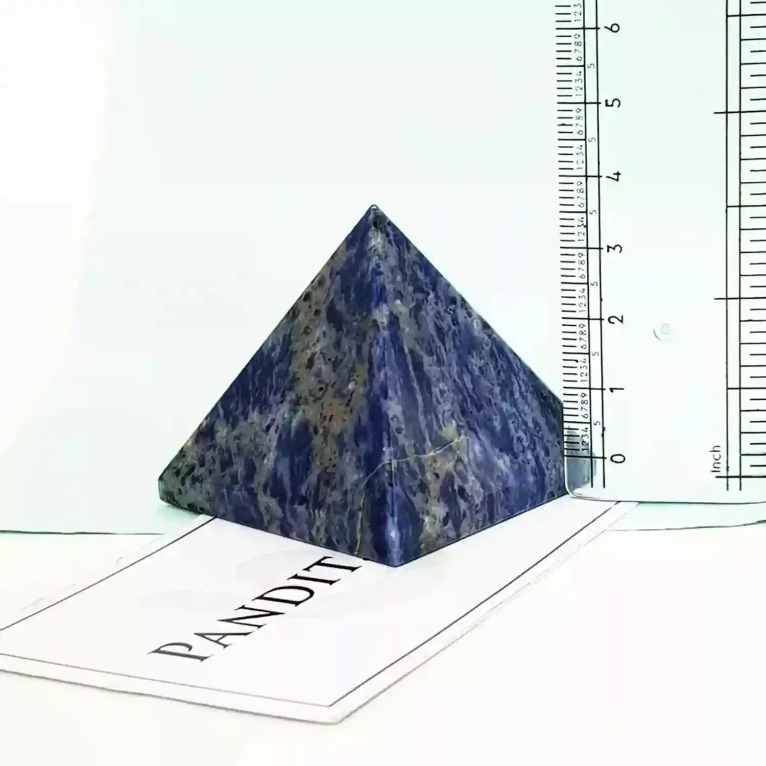Sodalite Crystal Pyramid