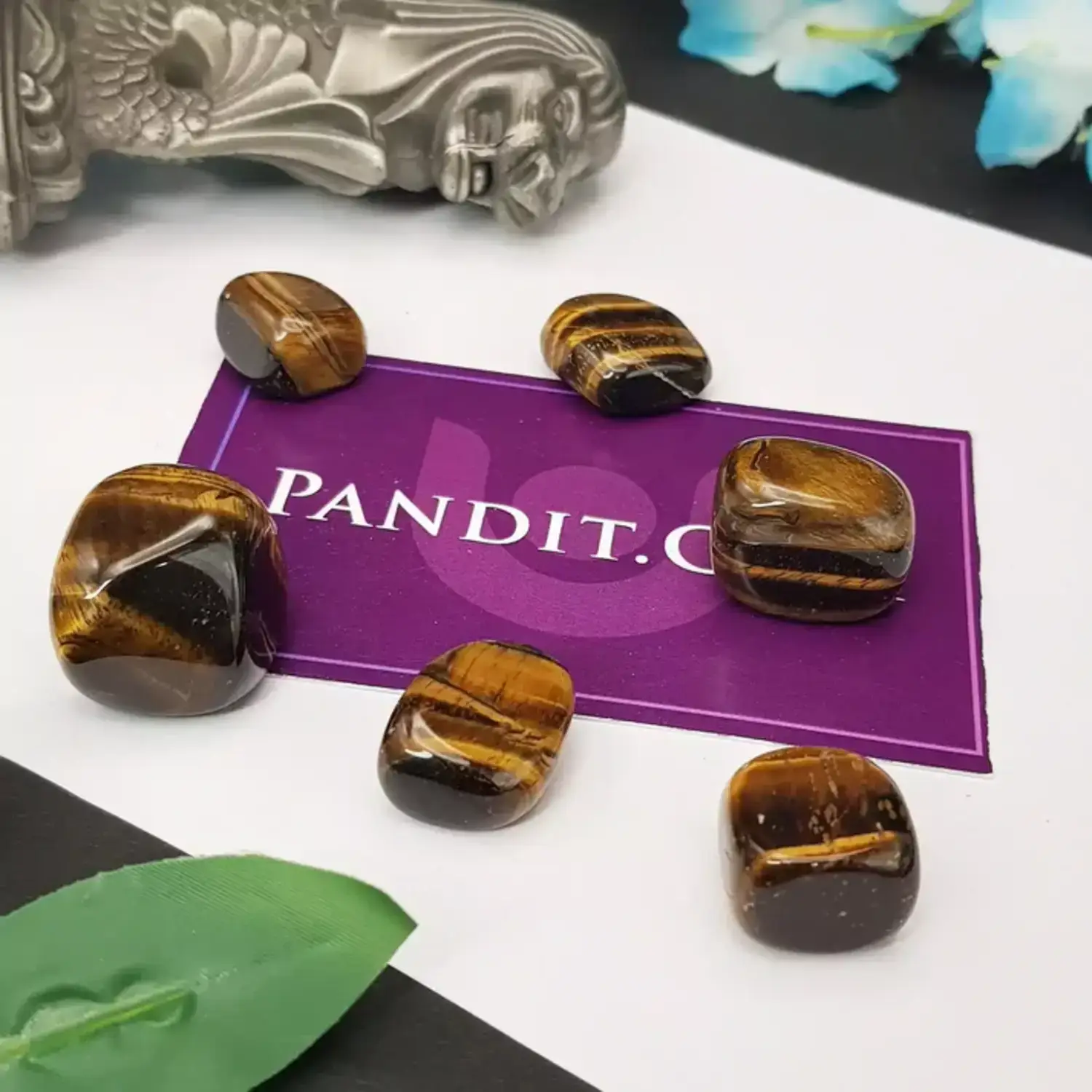 Tiger Eye Tumble Stones