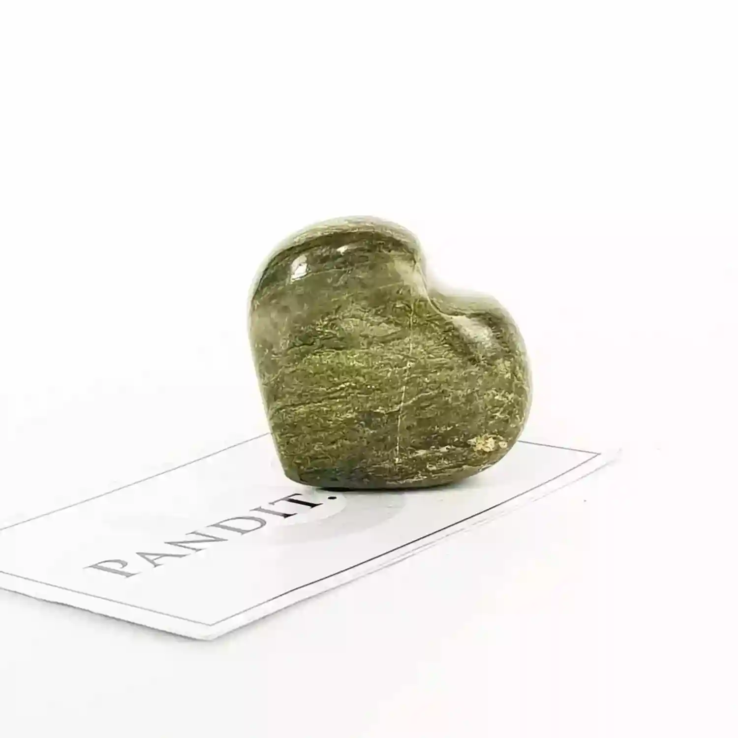 Vessonite Healing Crystal Heart Stone