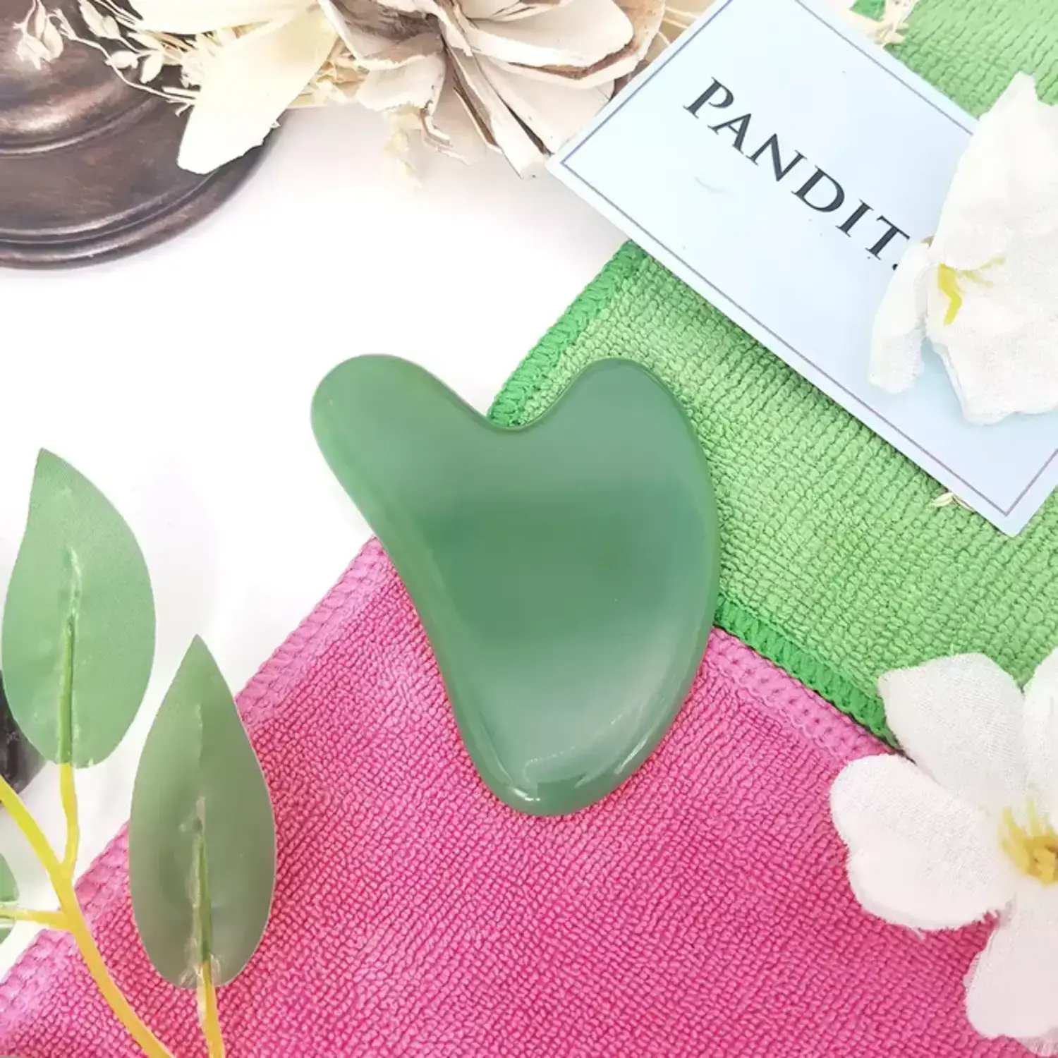 Green Glass Gua Sha