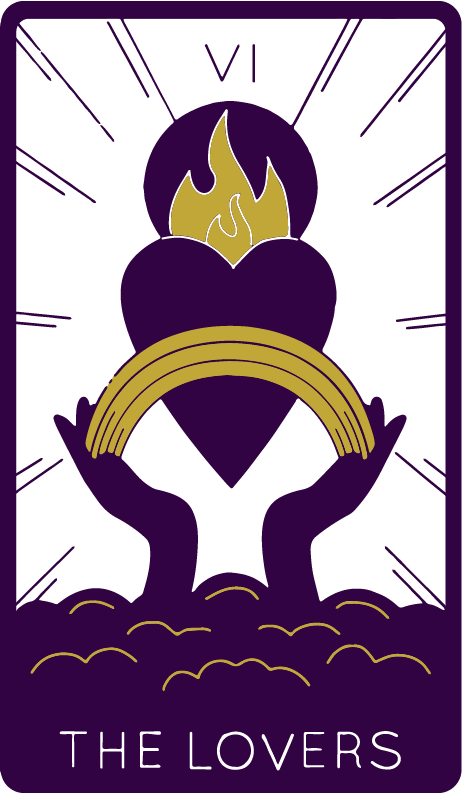 Illustration of a couple in a relationship, symbolizing emotional bonds and potential traps