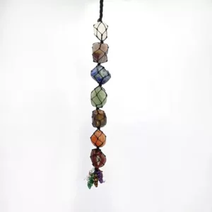 7 Chakra Car Hanging Stones