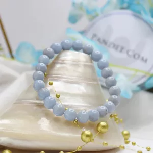Angelite Bracelet - To Heal Anxiety and Panic Attacks