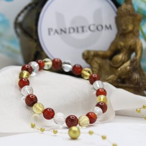 Aries Zodiac Sign Bracelet