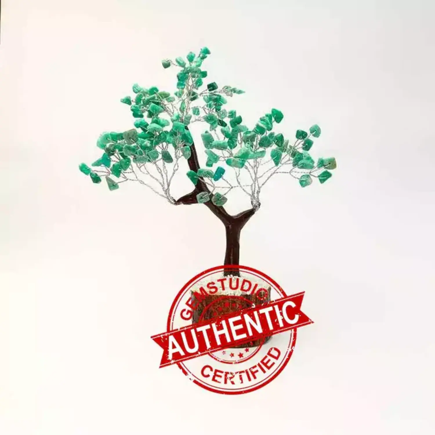 Blue Amazonite Gemstone Tree