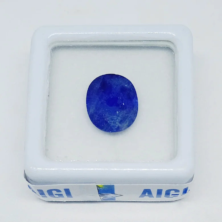 Blue Sapphire Gemstone (Neelam Gemstone) - To Stabilize Earning