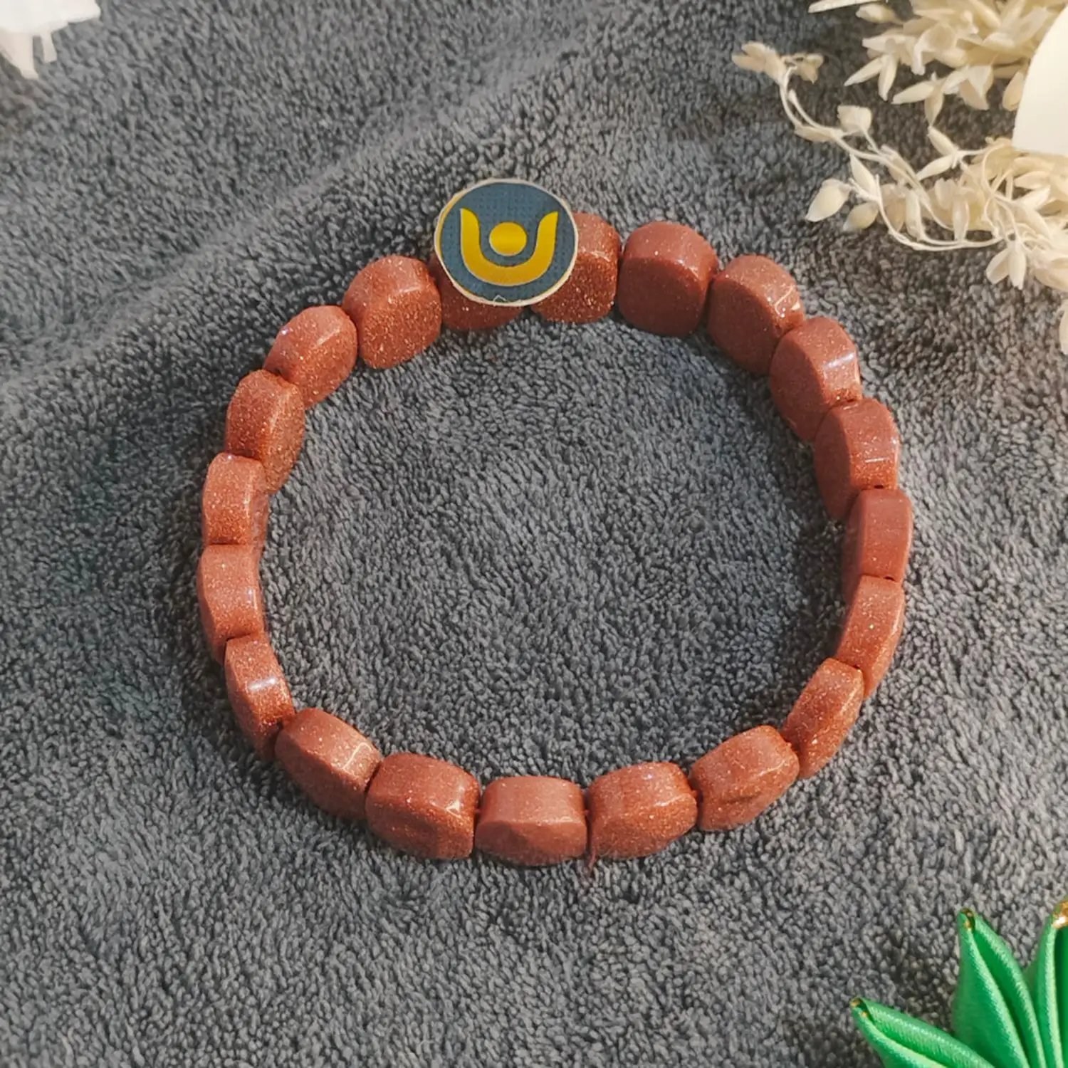 Golden Sunstone Oval Faceted Bracelet
