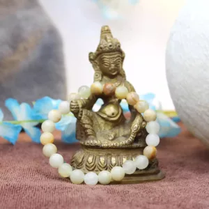Green Calcite Bracelet - For Stress Relief and Improves Sleep