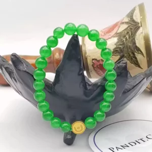 Green Onyx Bracelet - For Emotional Balance & Sound Sleep