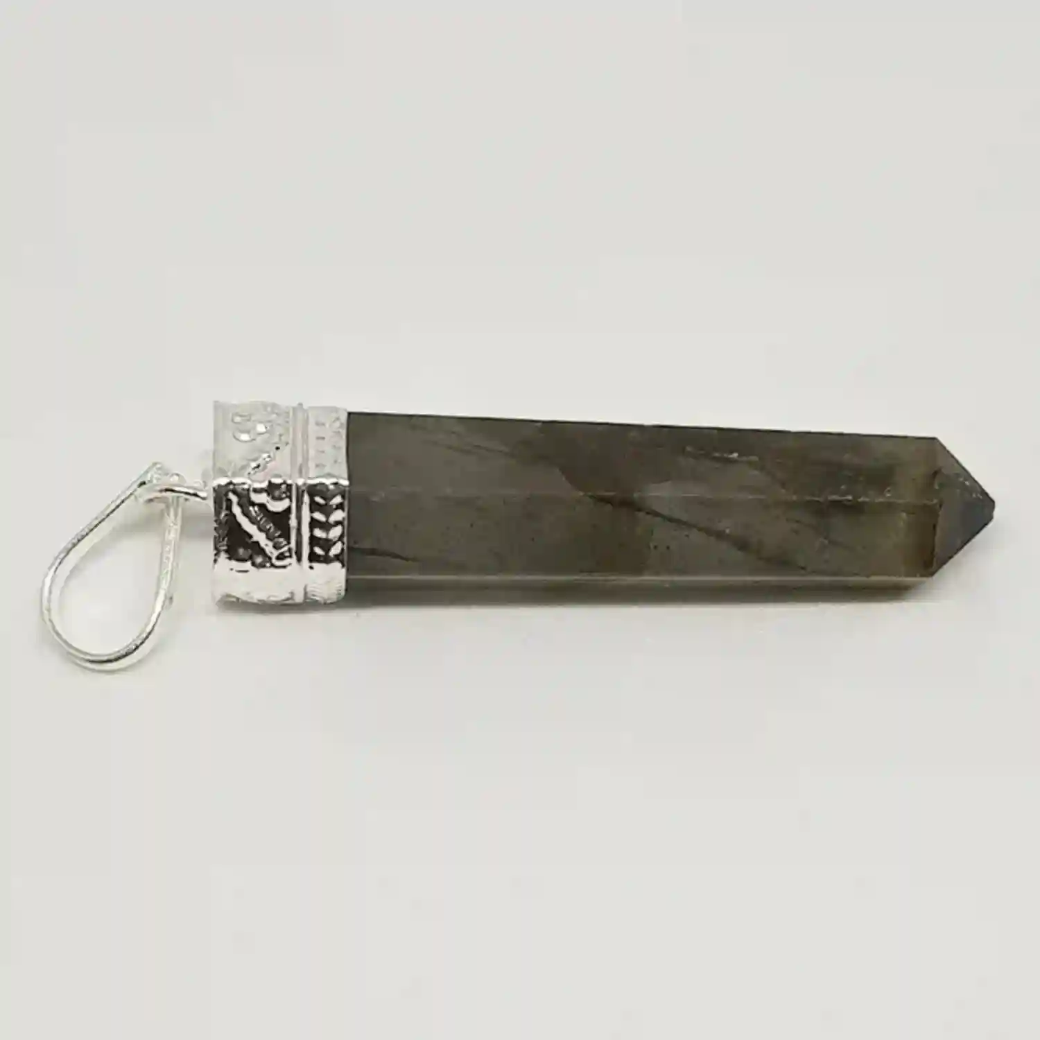Labradorite Cap Pencil Pendant