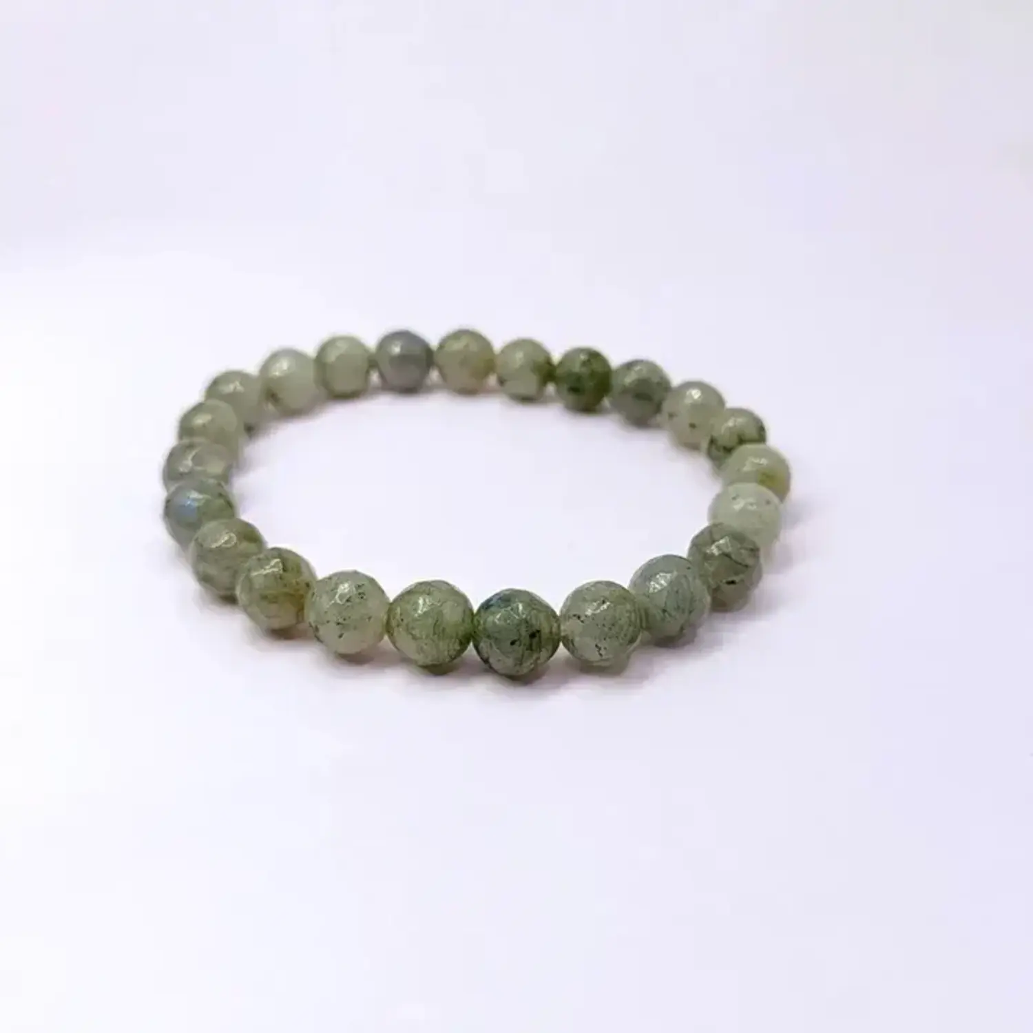 Labradorite Diamond Cut Bracelet