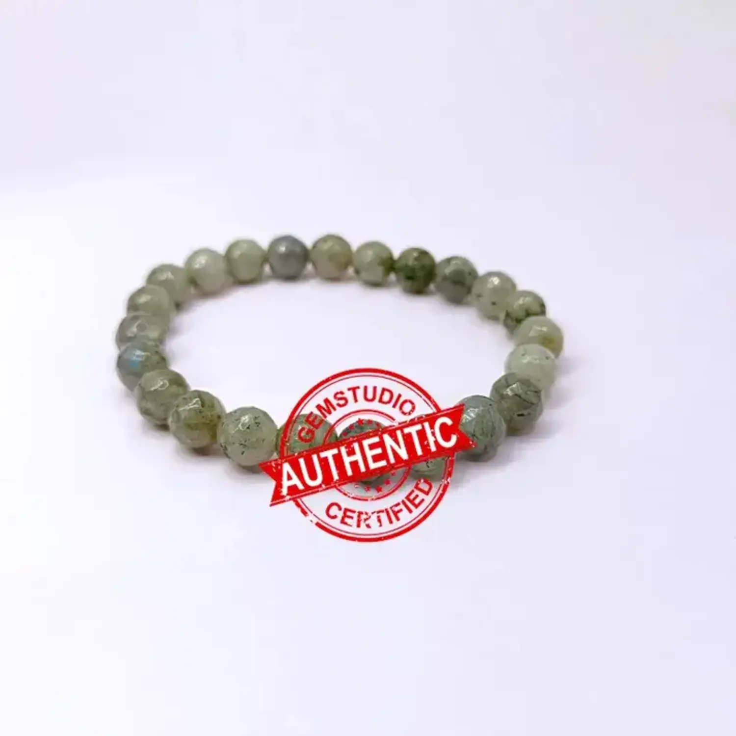 Labradorite Diamond Cut Bracelet