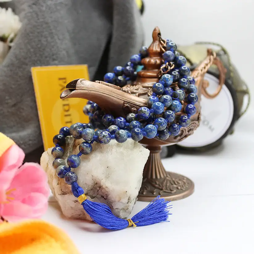 Lapis Lazuli Mala - To Accumulate Wealth & Success