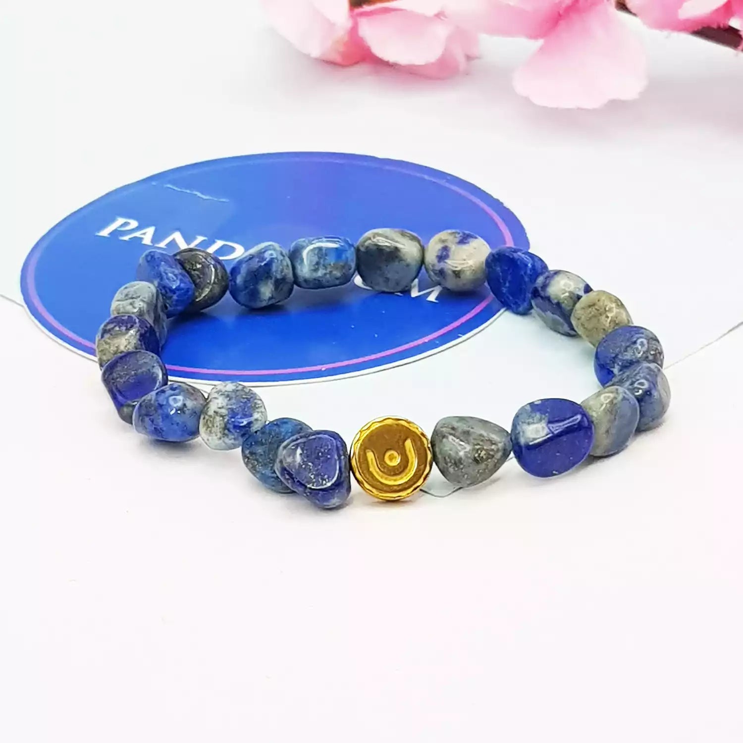 Lapis Lazuli Tumble Bracelet - For Personal Growth & Victory