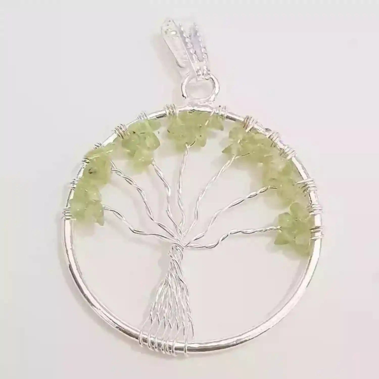 Peridot Tree of Life Pendant