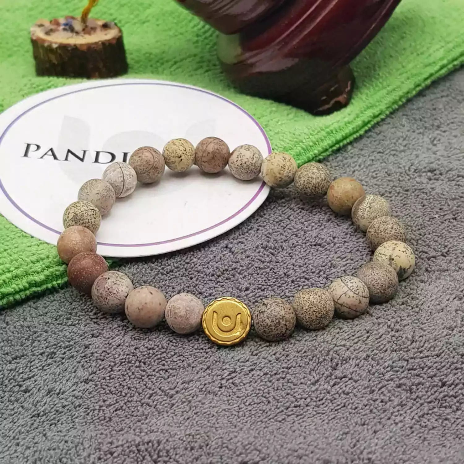 Porcelain Jasper Bracelet - To Promote Stability & Security