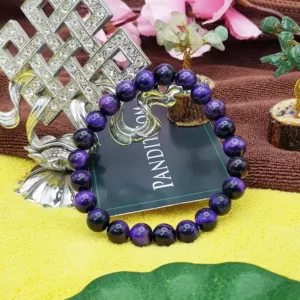 Purple Tiger Bracelet - To Control Anxieties & Nervousness