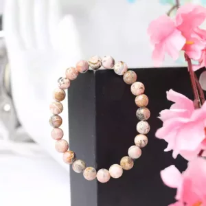 Rhodochrosite Bracelet - To Heal Love Life and Bring Luck