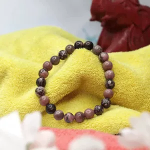 Rhodonite Crystal Bracelet - For Desired Partner and Opportunities