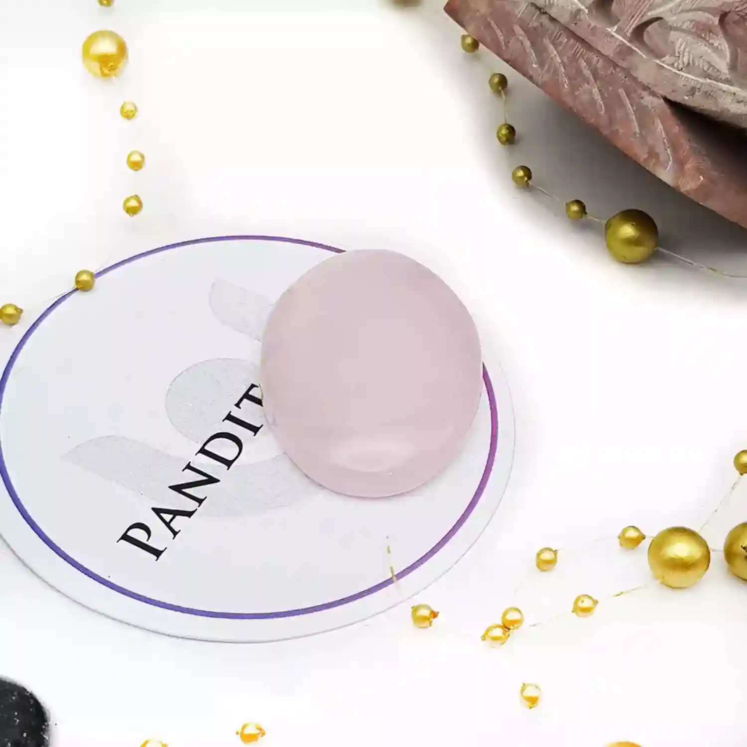 Rose Quartz Worry Stone