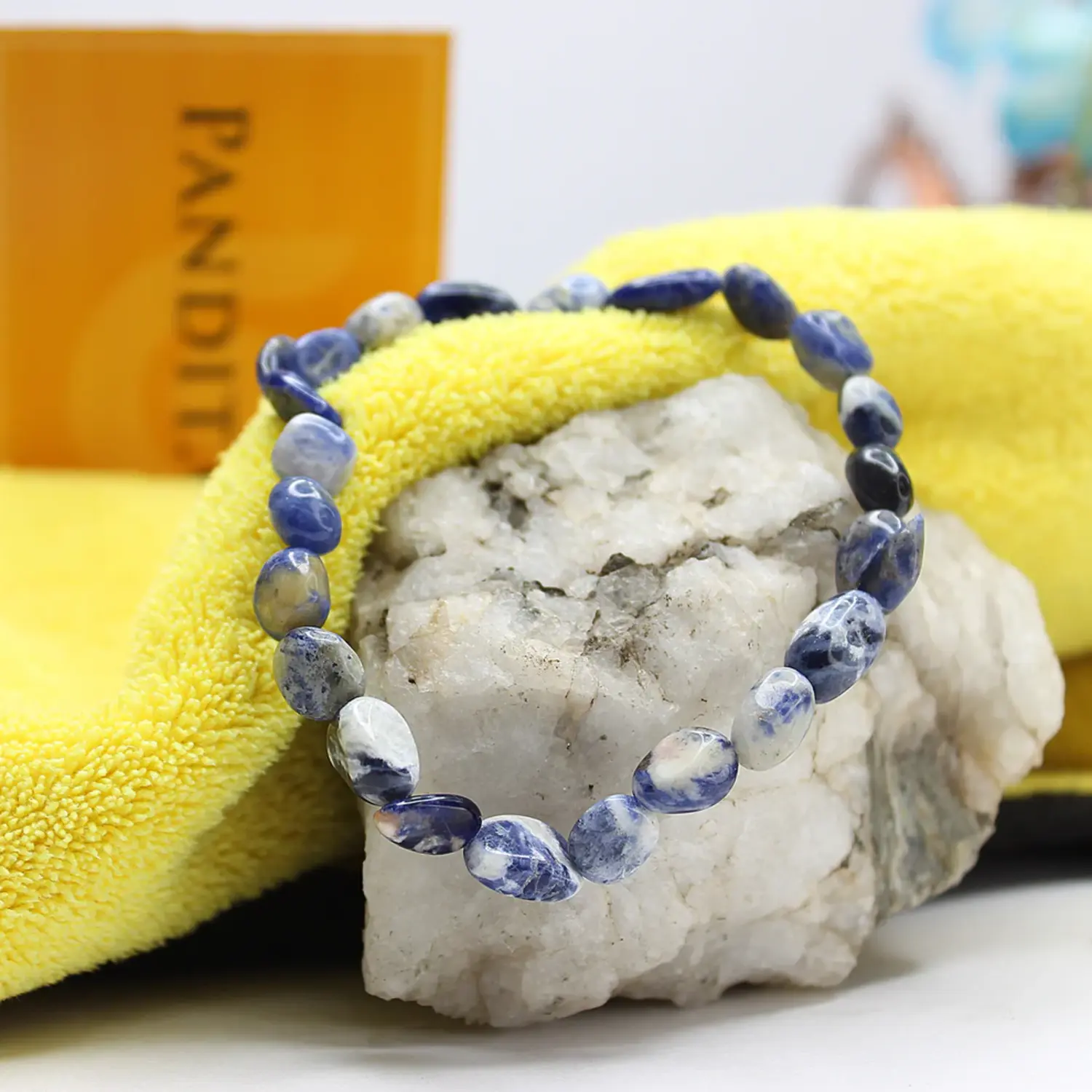 Sodalite Tumble Bracelet