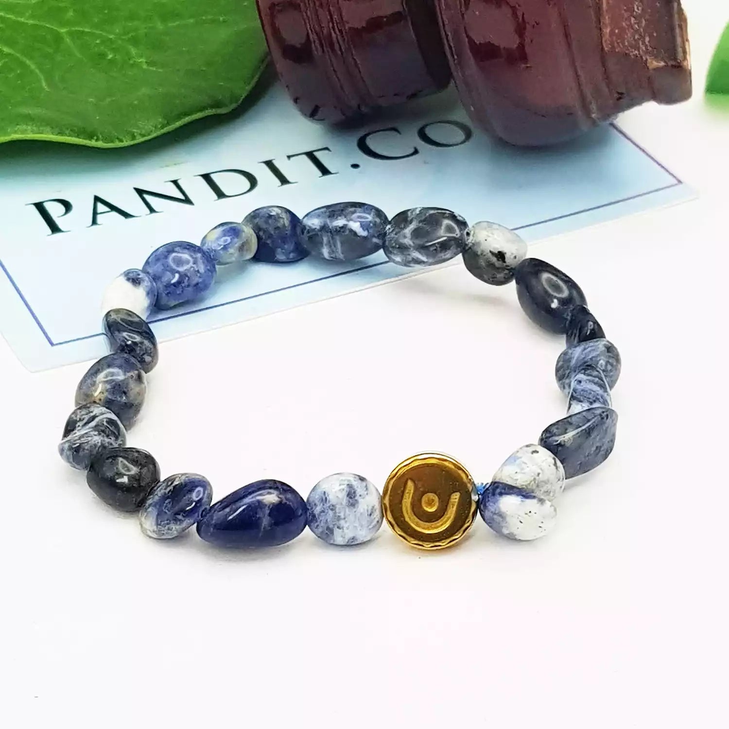 Sodalite Tumble Bracelet - To Remove Insecurities & Hesitations