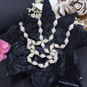 Tulsi Mala with Silver Capping - To Eliminate Negativity