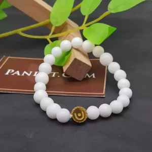 White Hakik Bracelet - To Bring Luck and Cash Flow
