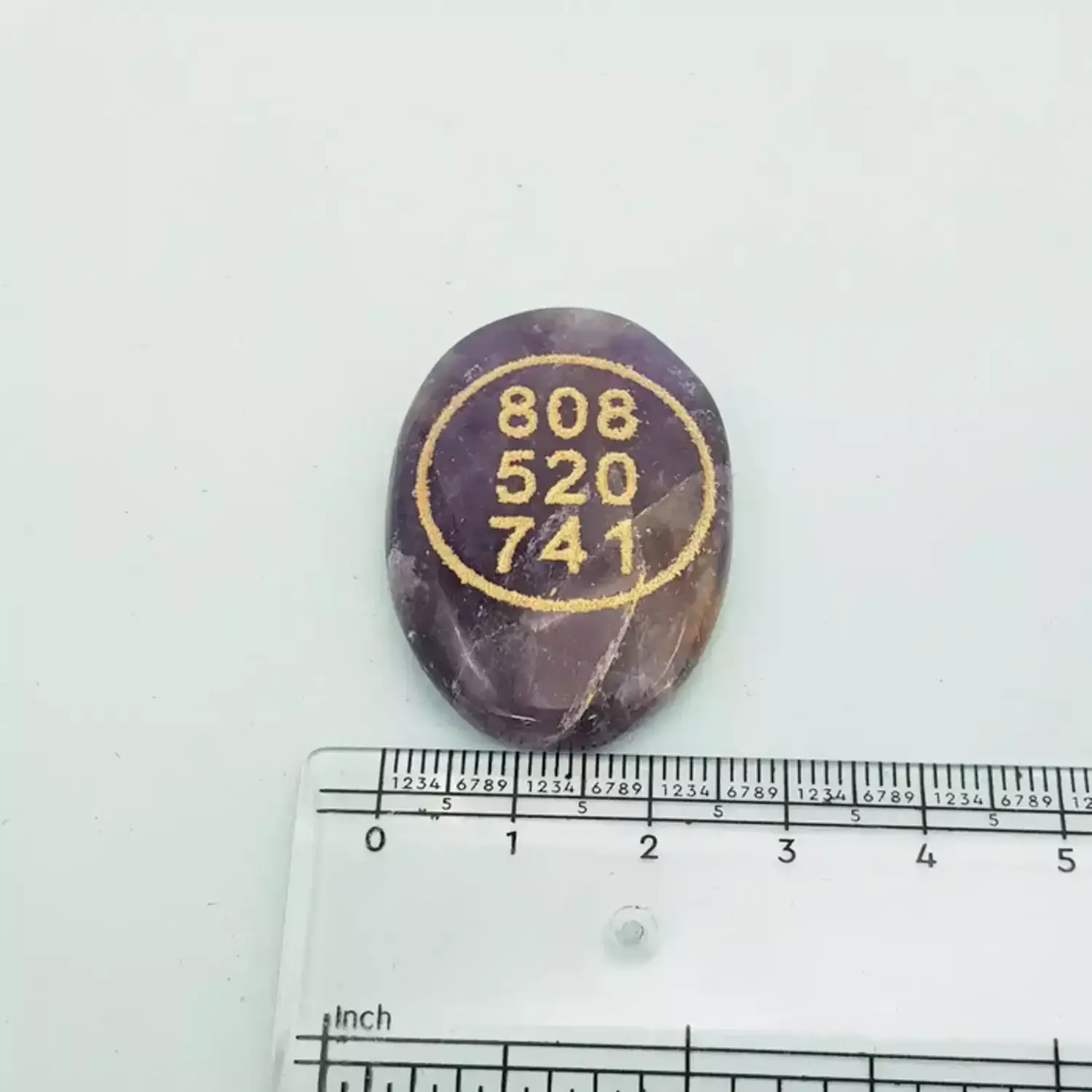 Amethyst Zibu Symbol Coin