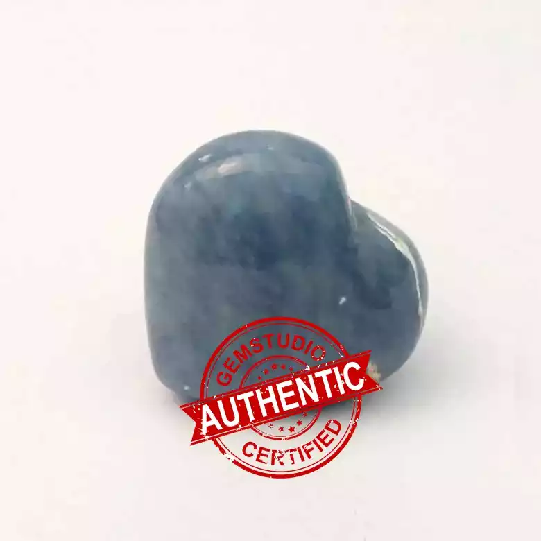 Angelite Healing Crystal Heart Stone