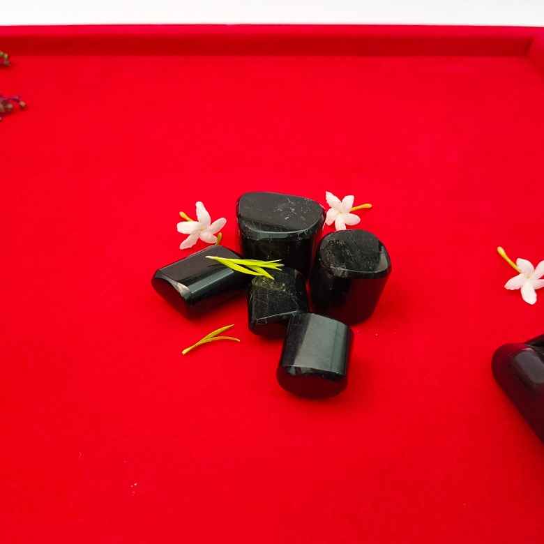 Black Tourmaline Tumble Stones