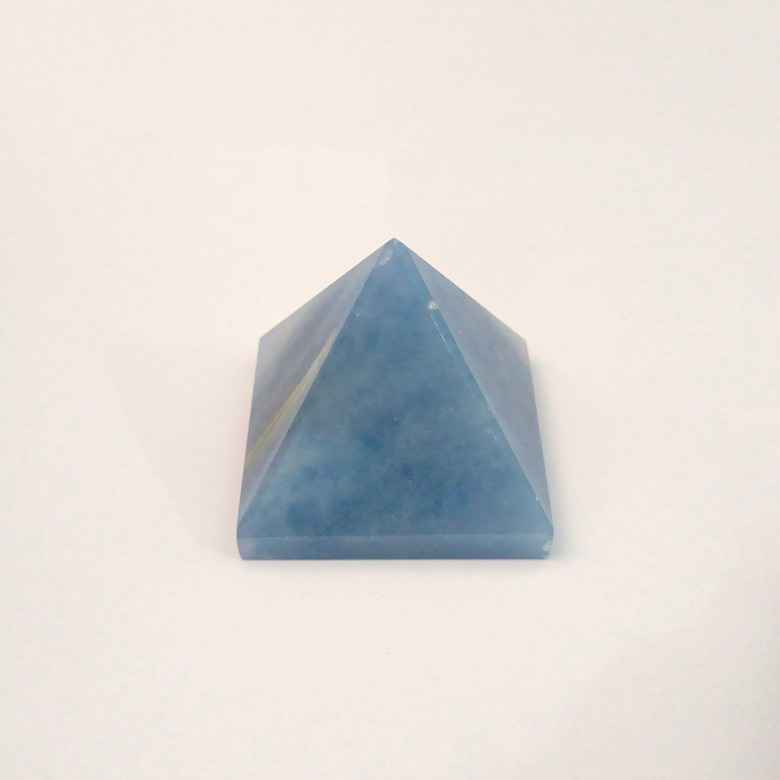 Blue Calcite Crystal Pyramid