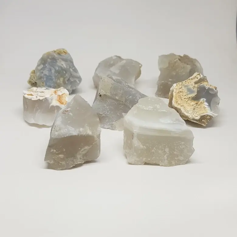 Lace Agate Natural Raw Stones