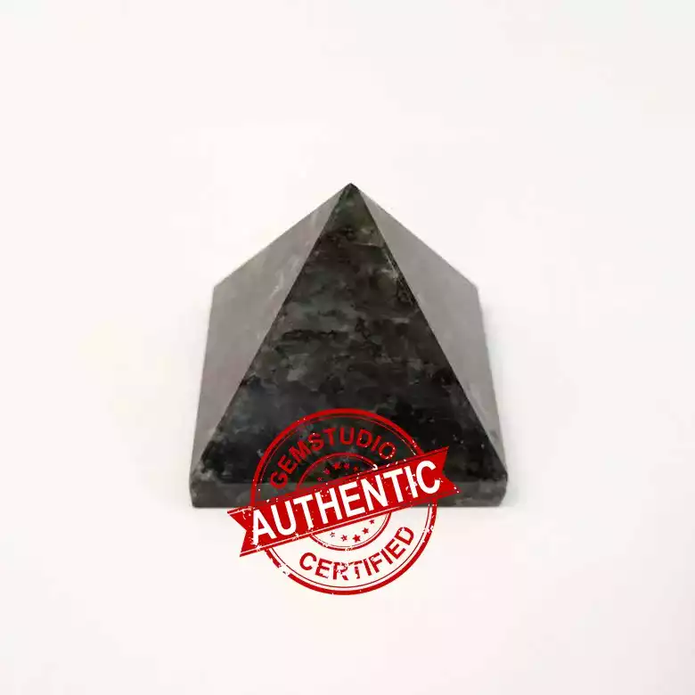 Larvikite Crystal Pyramid