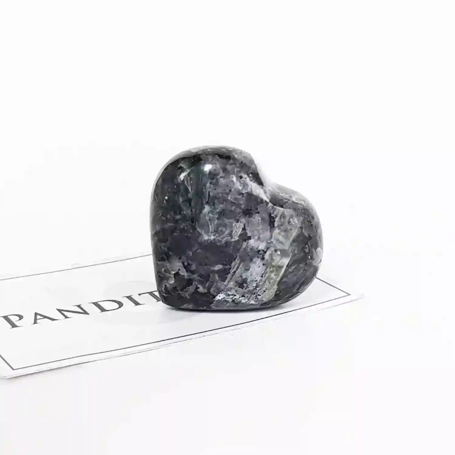 Larvikite Healing Crystal Heart Stone