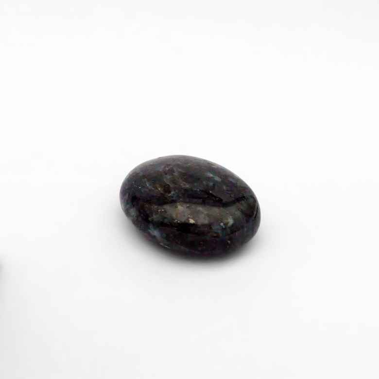 Larvikite Healing Crystal Palm Stone