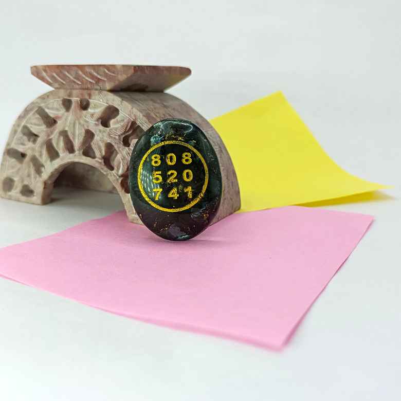Larvikite Zibu Symbol Coin