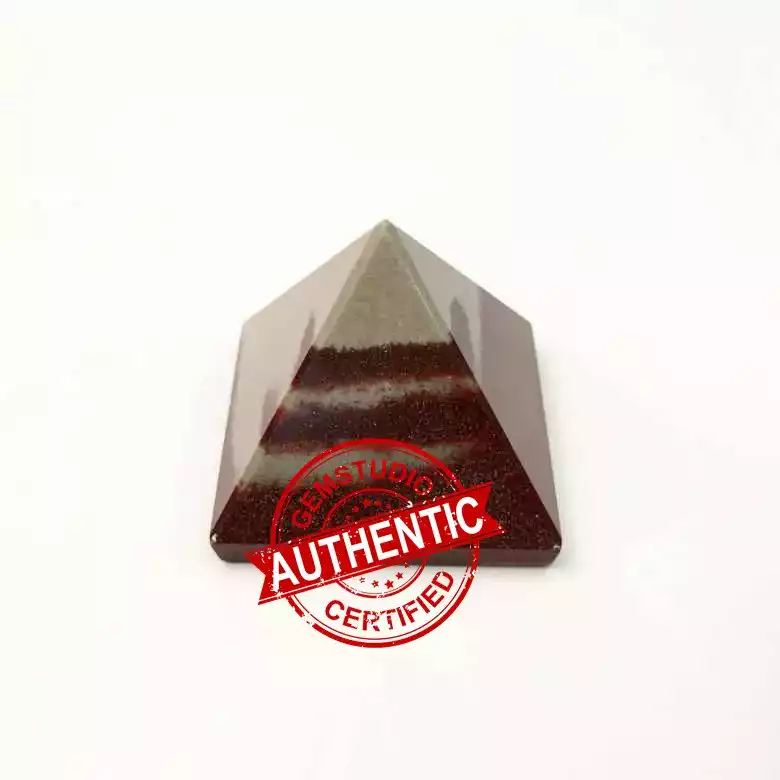 Narmada Shiva Lingam Crystal Pyramid
