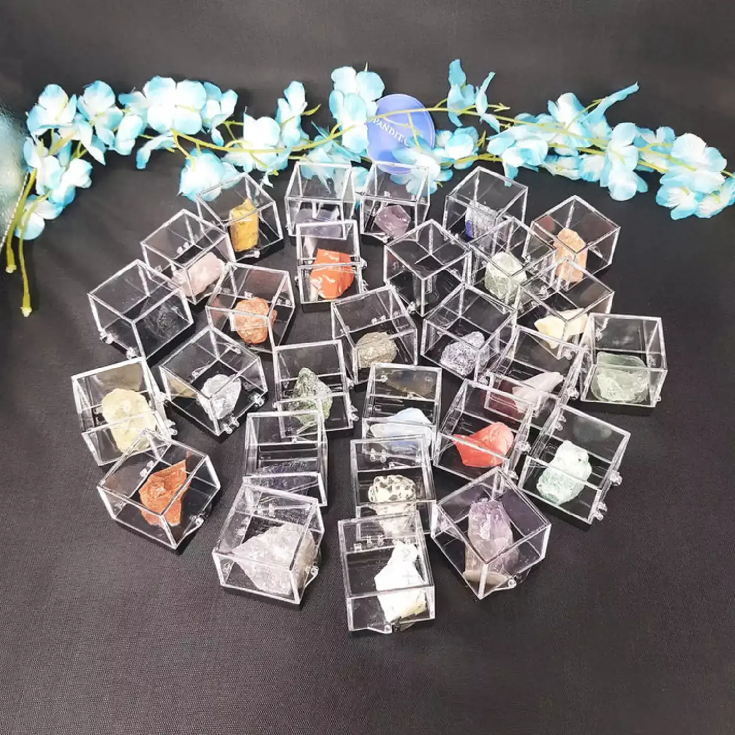 Natural Mini Raw Stones Set