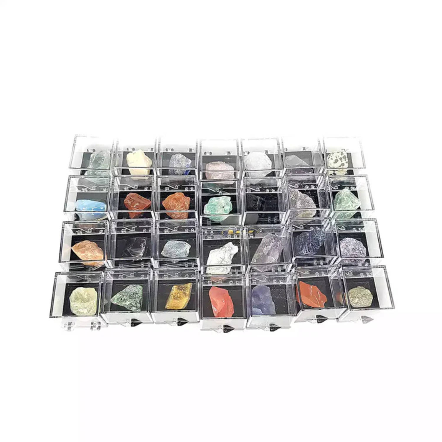 Natural Mini Raw Stones Set
