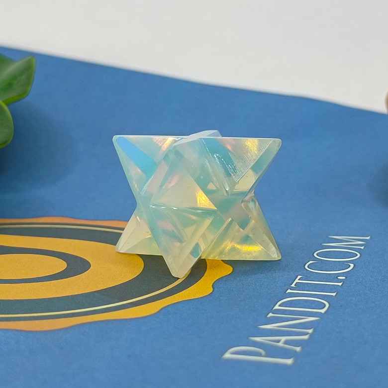 Opalite Merkaba Star