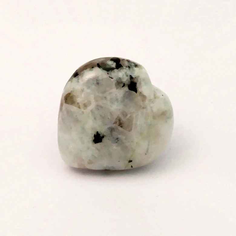 Rainbow Moonstone Healing Crystal Heart Stone