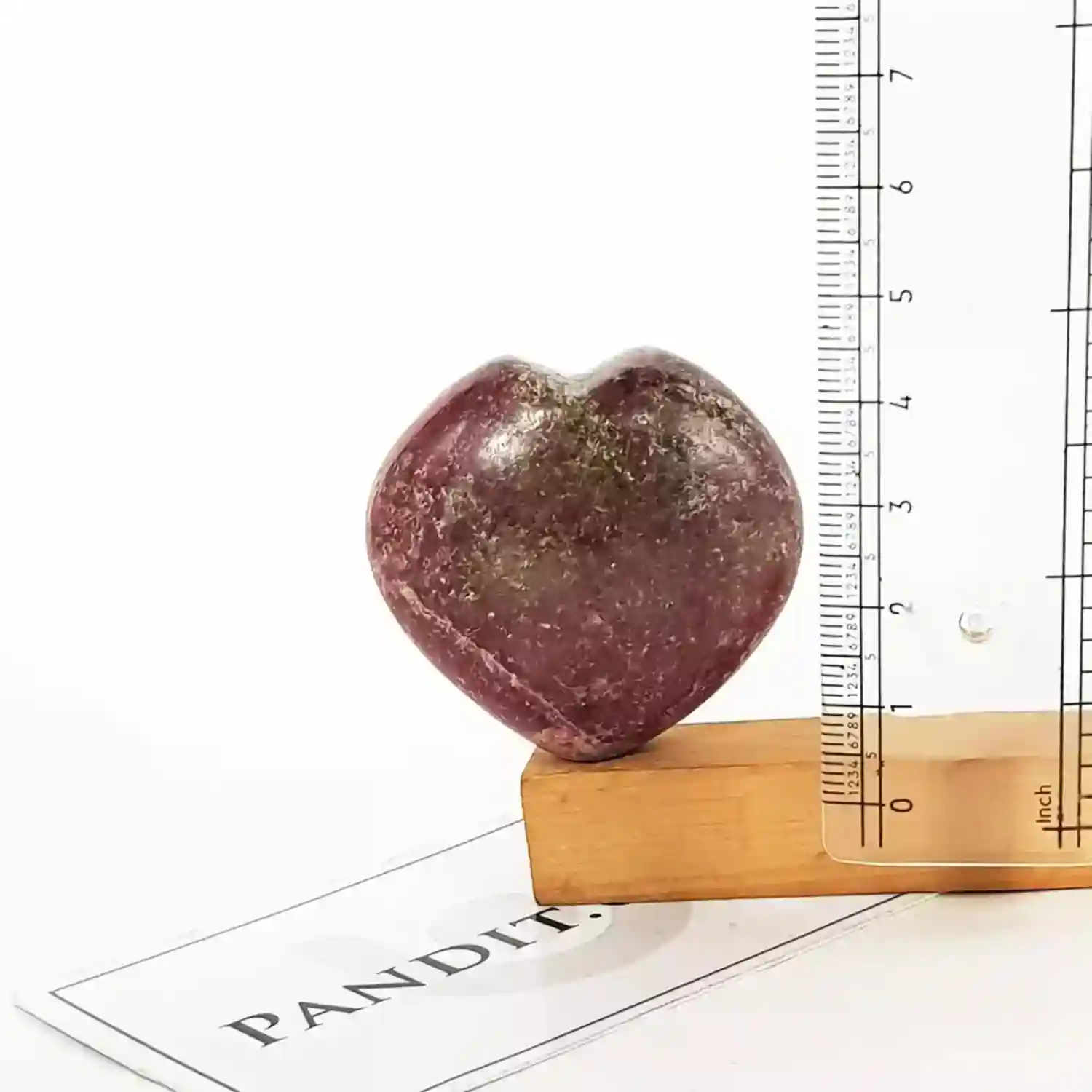 Rhodonite Healing Crystal Heart Stone