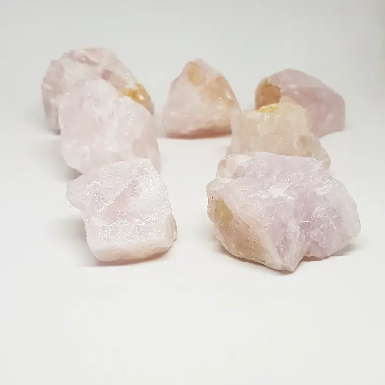 Rose Quartz Natural Raw Stones